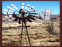 F. Ronstadt Windmill: One of the windmills in Southern Arizona installed by the F. Ronstadt Company